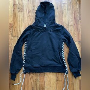 Pam & Gela Lace  Up Hollywood Hoodie